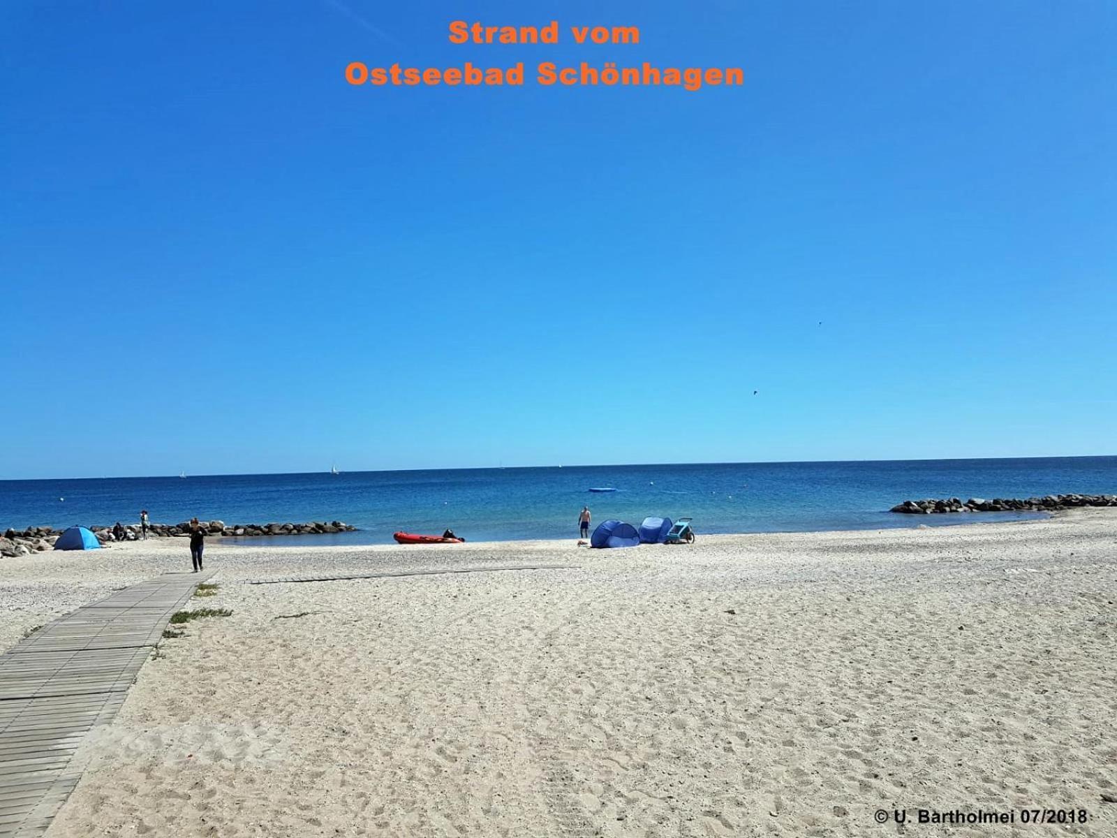 Strandgut - Das Appartement Шёнхаген Экстерьер фото