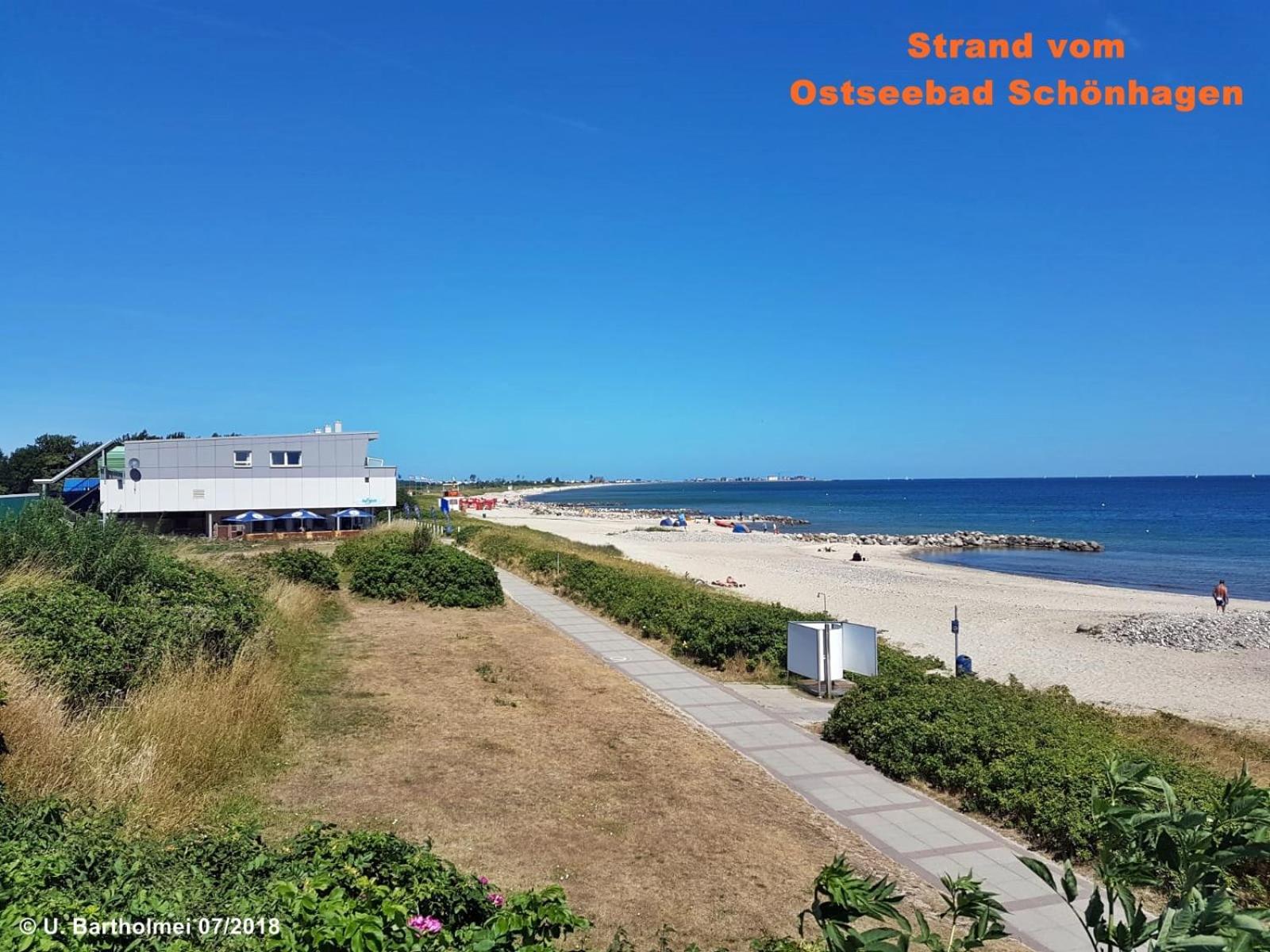 Strandgut - Das Appartement Шёнхаген Экстерьер фото